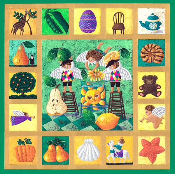 昼のつくりかた【4号サイズ】(額なし)